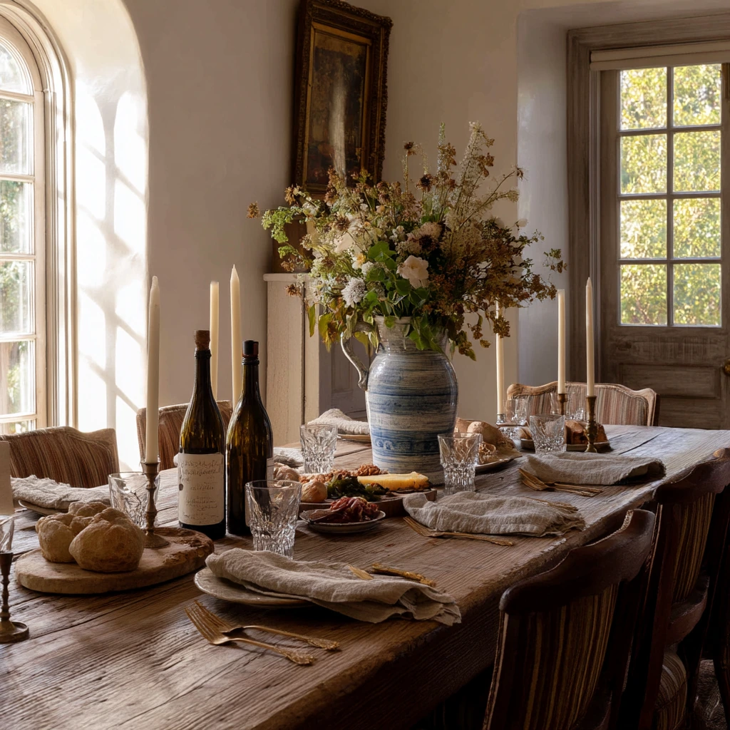 Weekend Hosting Table with Collected Details