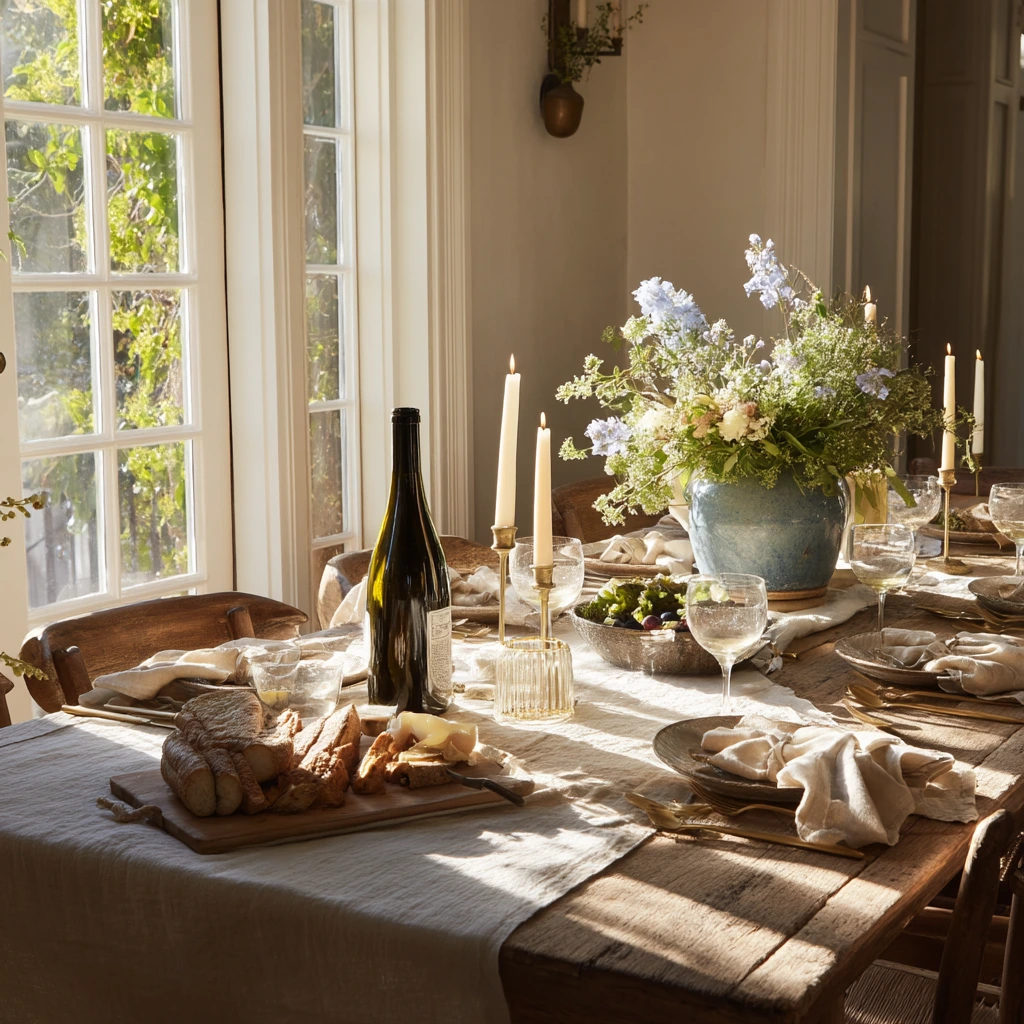 Weekend Hosting Table with Collected Details