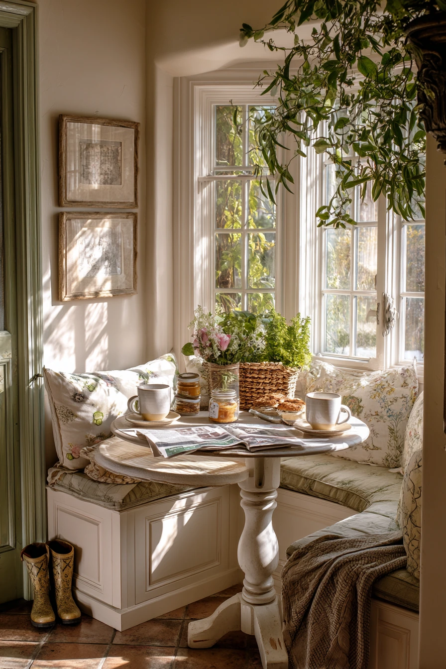 Breakfast Nook with Garden View