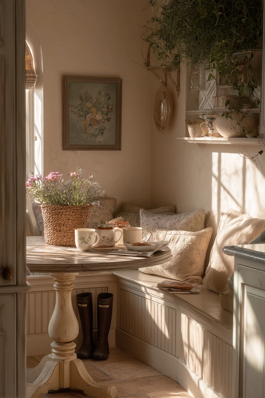 Breakfast Nook with Garden View