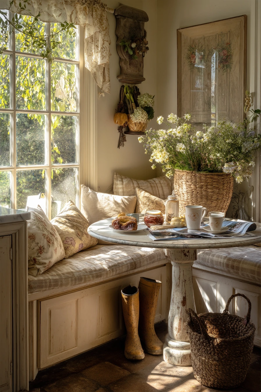 Breakfast Nook with Garden View
