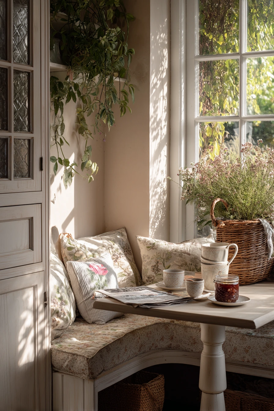 Breakfast Nook with Garden View