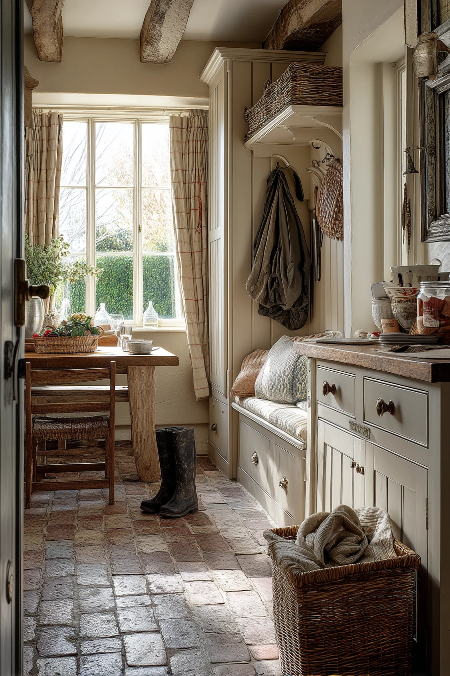 Kitchen with Mudroom Spillover