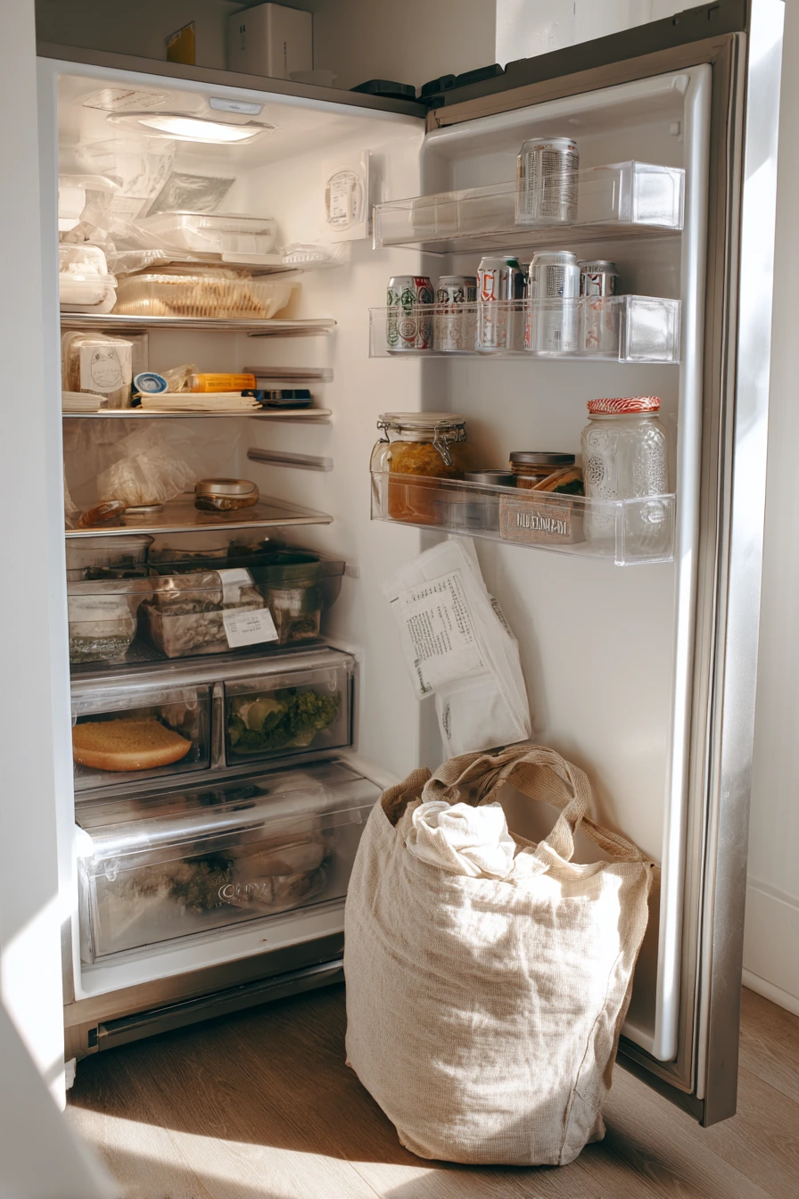 Budget Renter-Friendly Fridge Setup