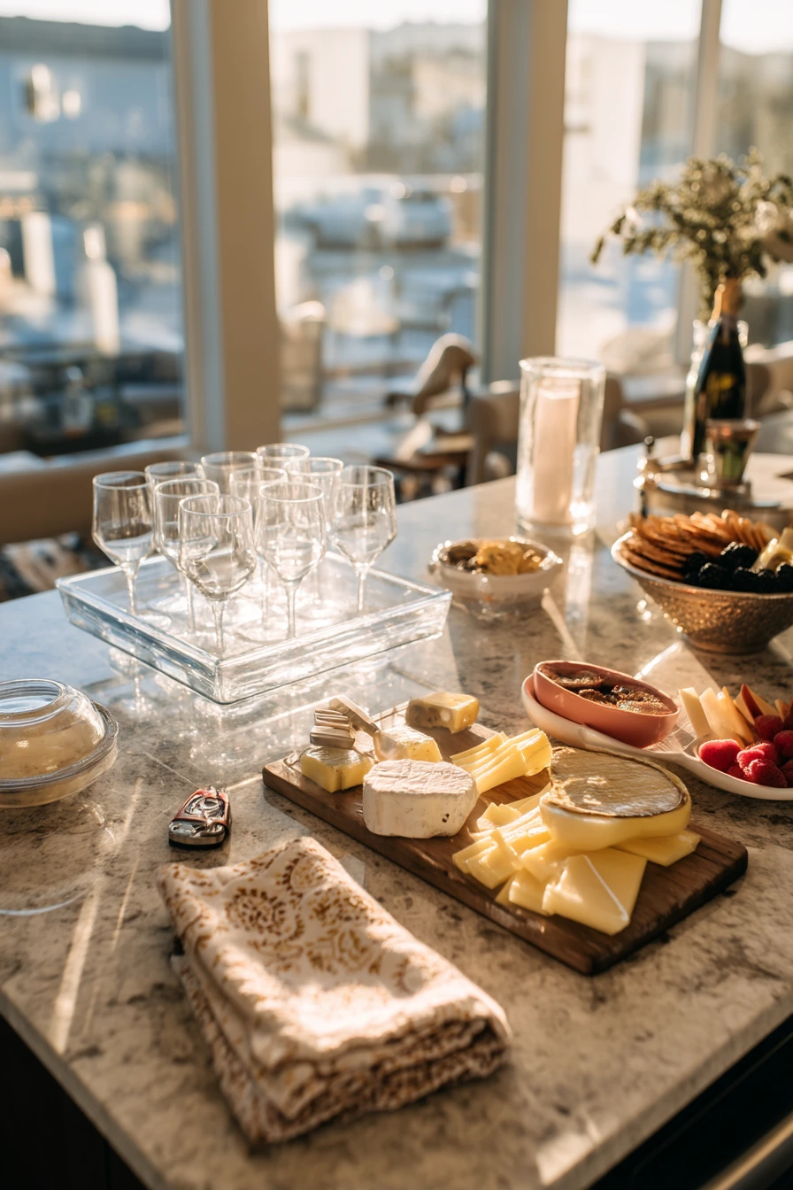 Hosting-Ready Fridge Before Guests Arrive