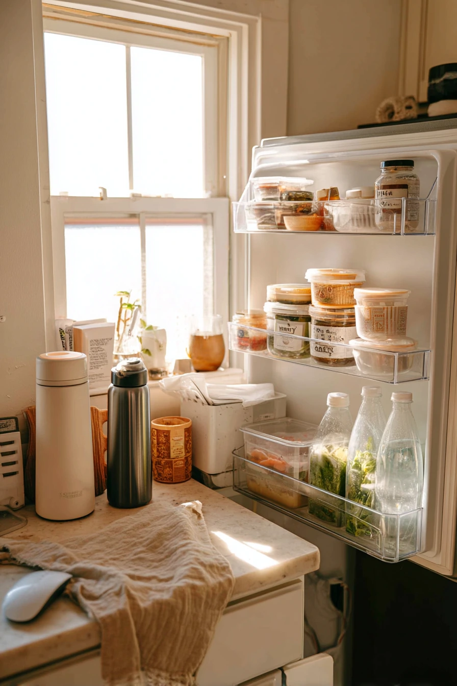 Two-Person Shared Fridge System