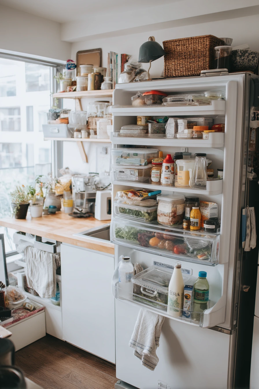 Two-Person Shared Fridge System