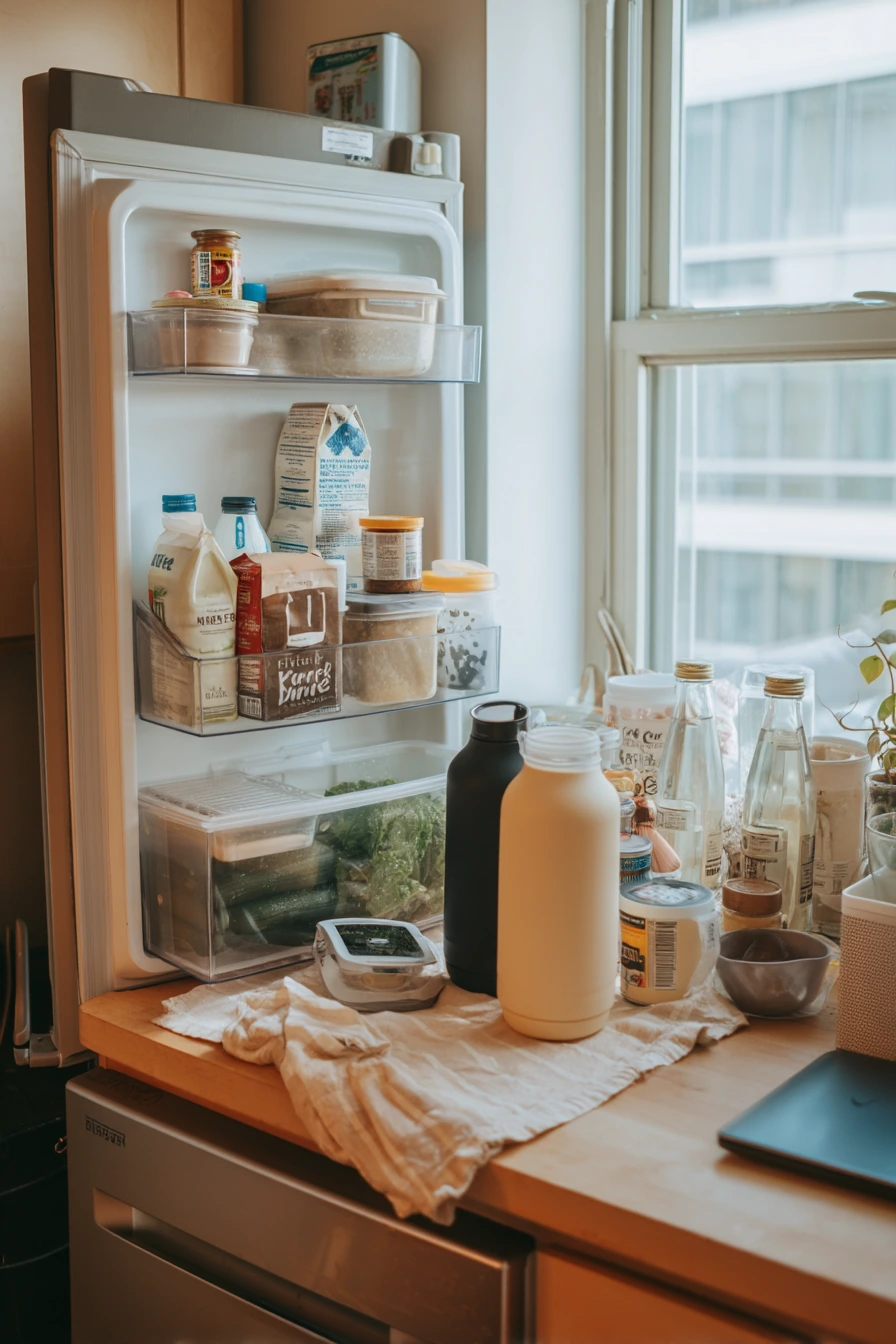 Two-Person Shared Fridge System