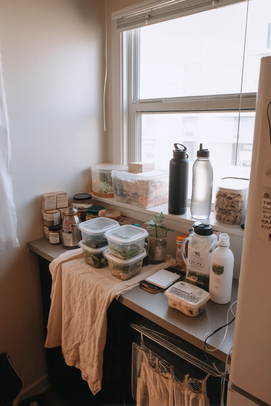 Two-Person Shared Fridge System
