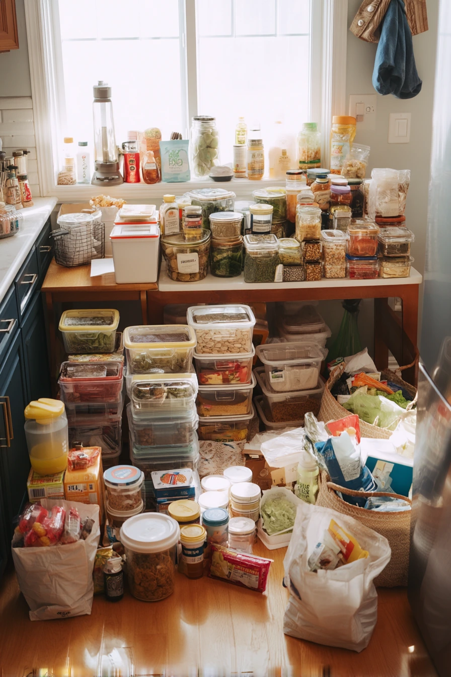 After-Costco Fridge Stocking Day