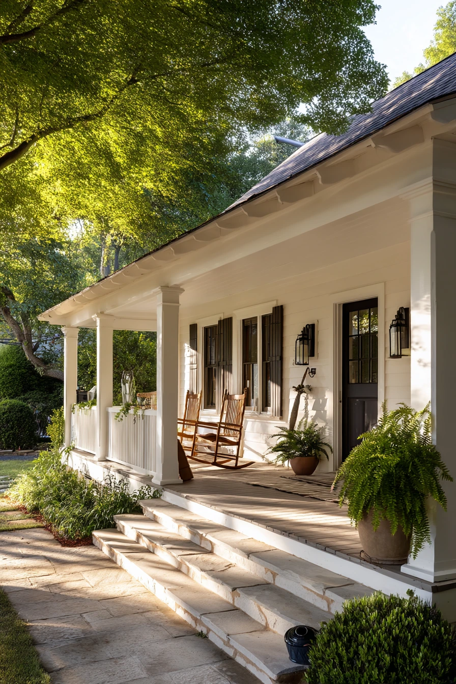 Wraparound Porch Roof for a Classic Home