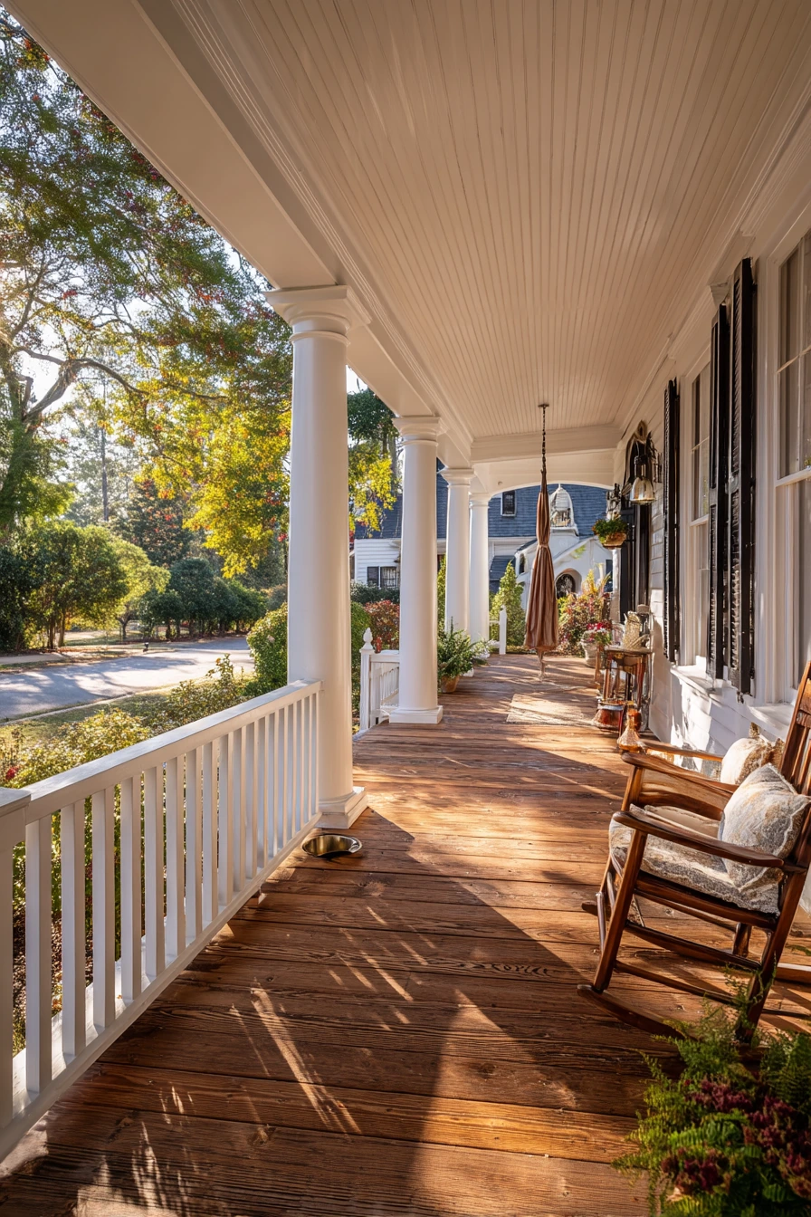Wraparound Porch Roof for a Classic Home