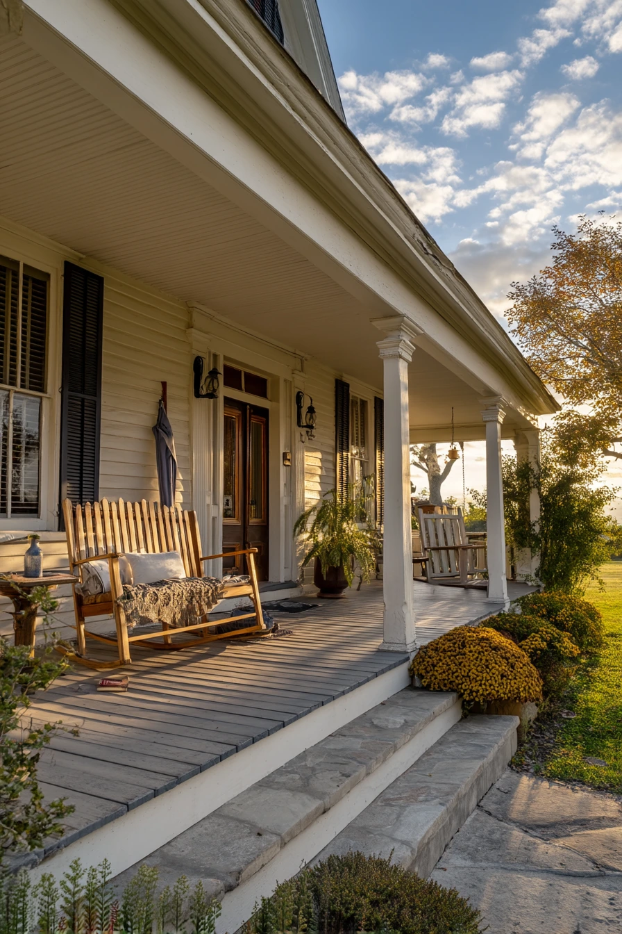 Wraparound Porch Roof for a Classic Home