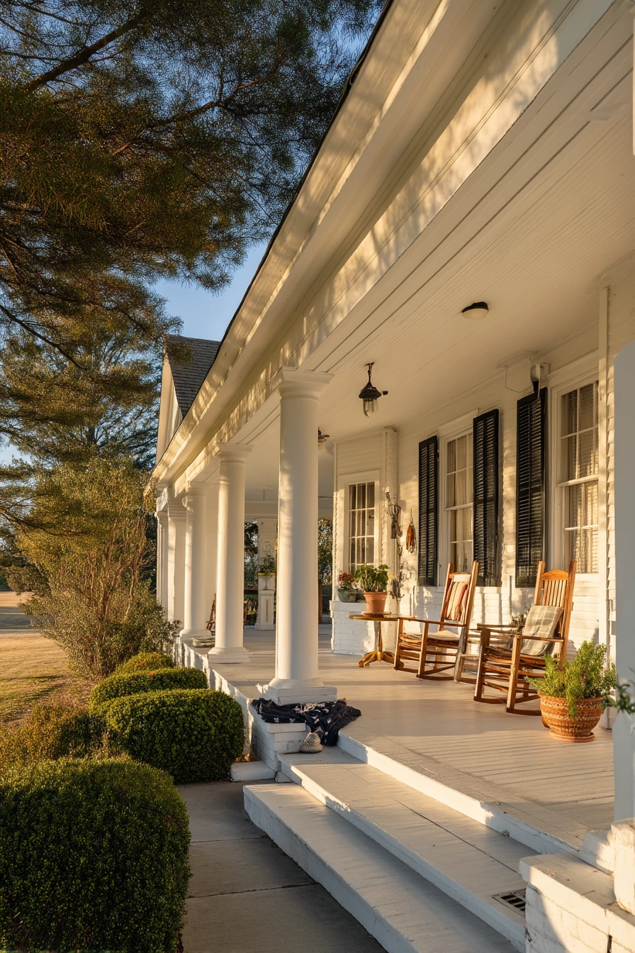 Wraparound Porch Roof for a Classic Home