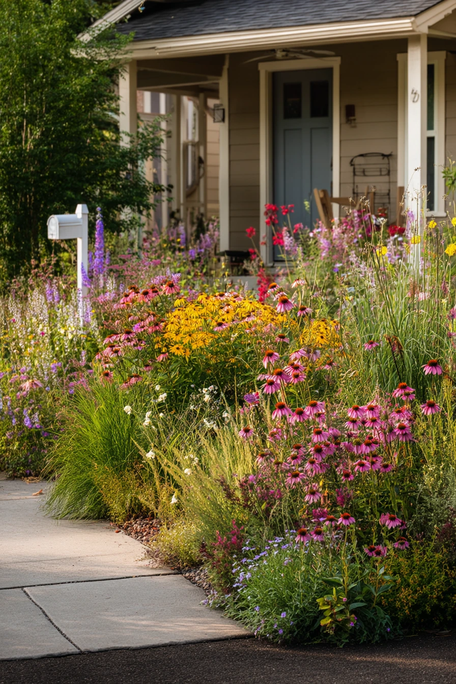 Pollinator Bed for a Nature-Loving Home