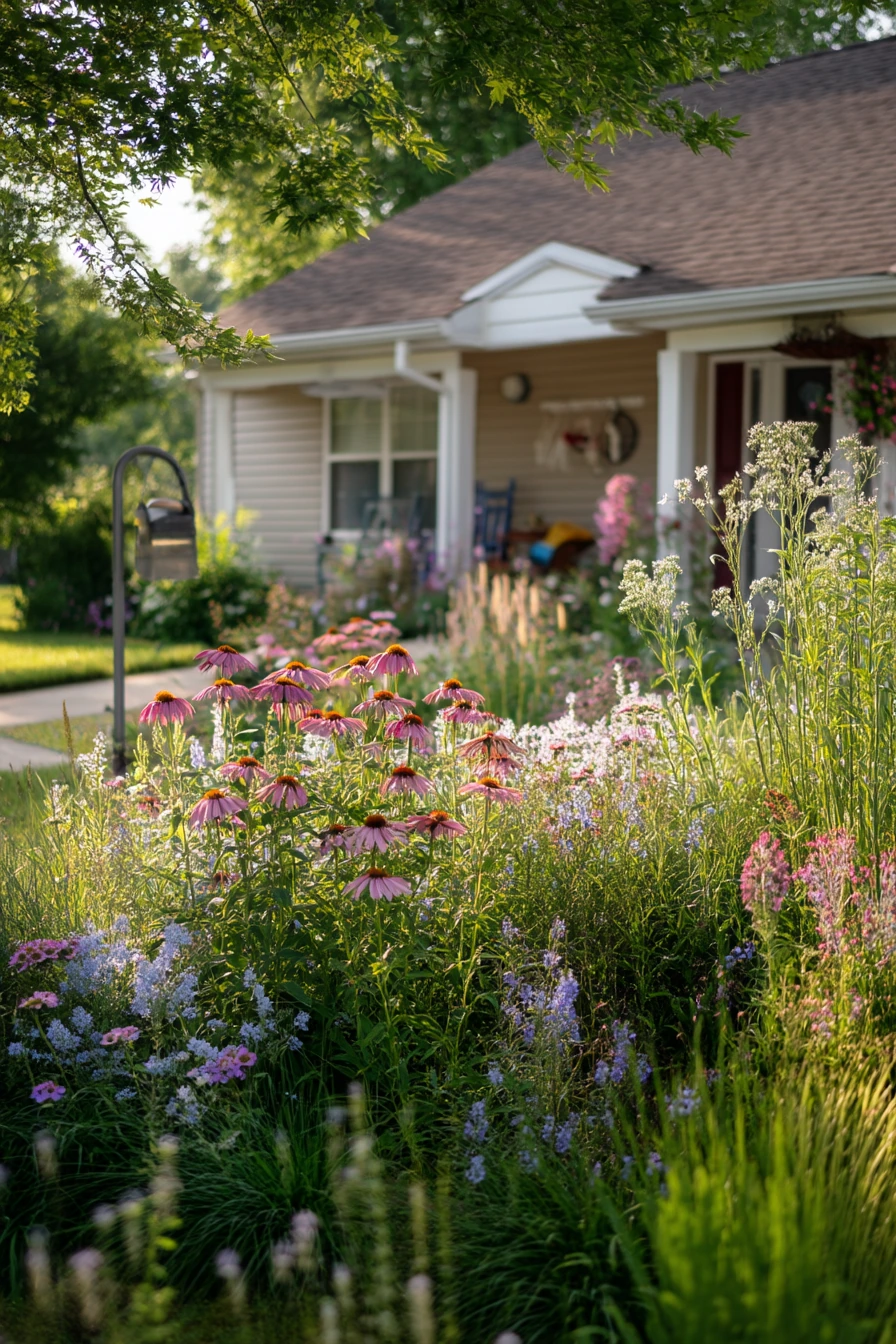 Pollinator Bed for a Nature-Loving Home