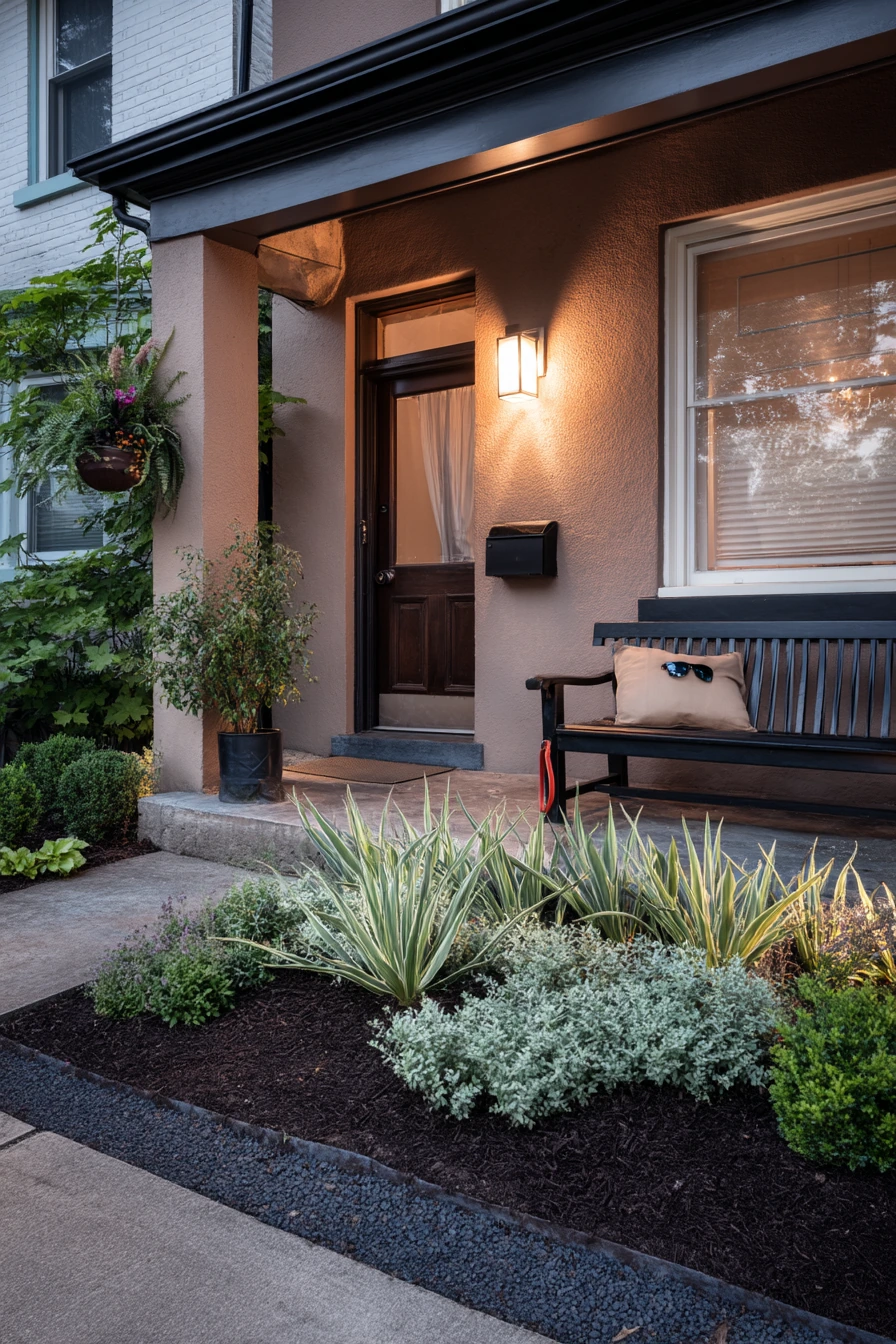 Modern Front Bed with Clean Lines