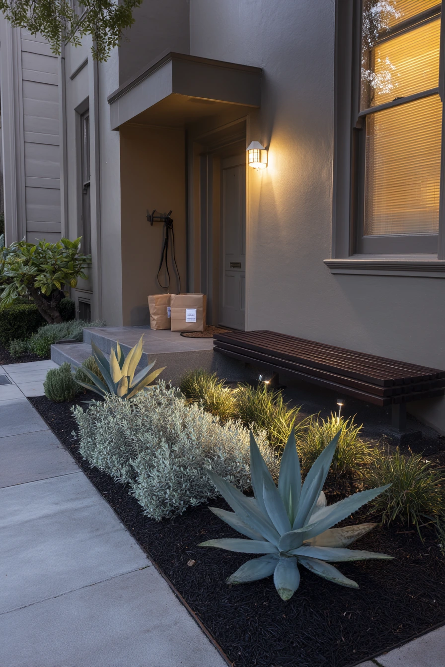 Modern Front Bed with Clean Lines