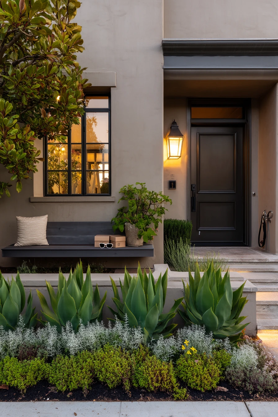 Modern Front Bed with Clean Lines