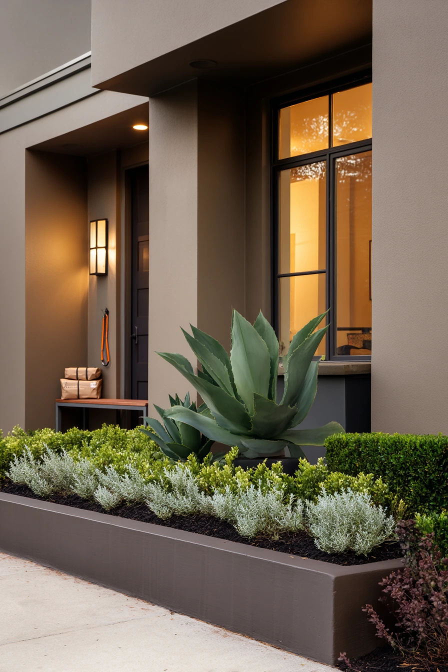 Modern Front Bed with Clean Lines