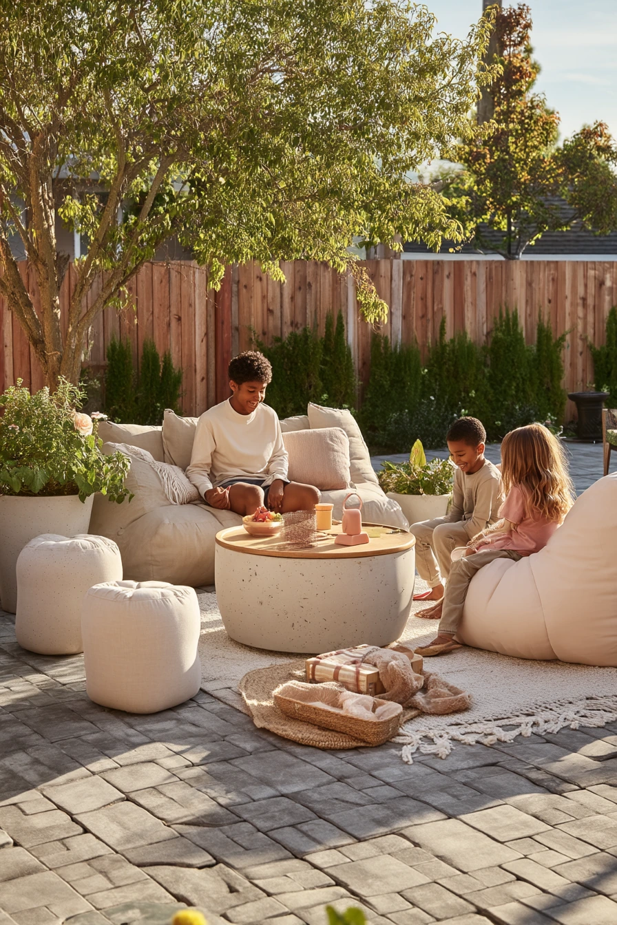 Family-Friendly Front Yard Hangout