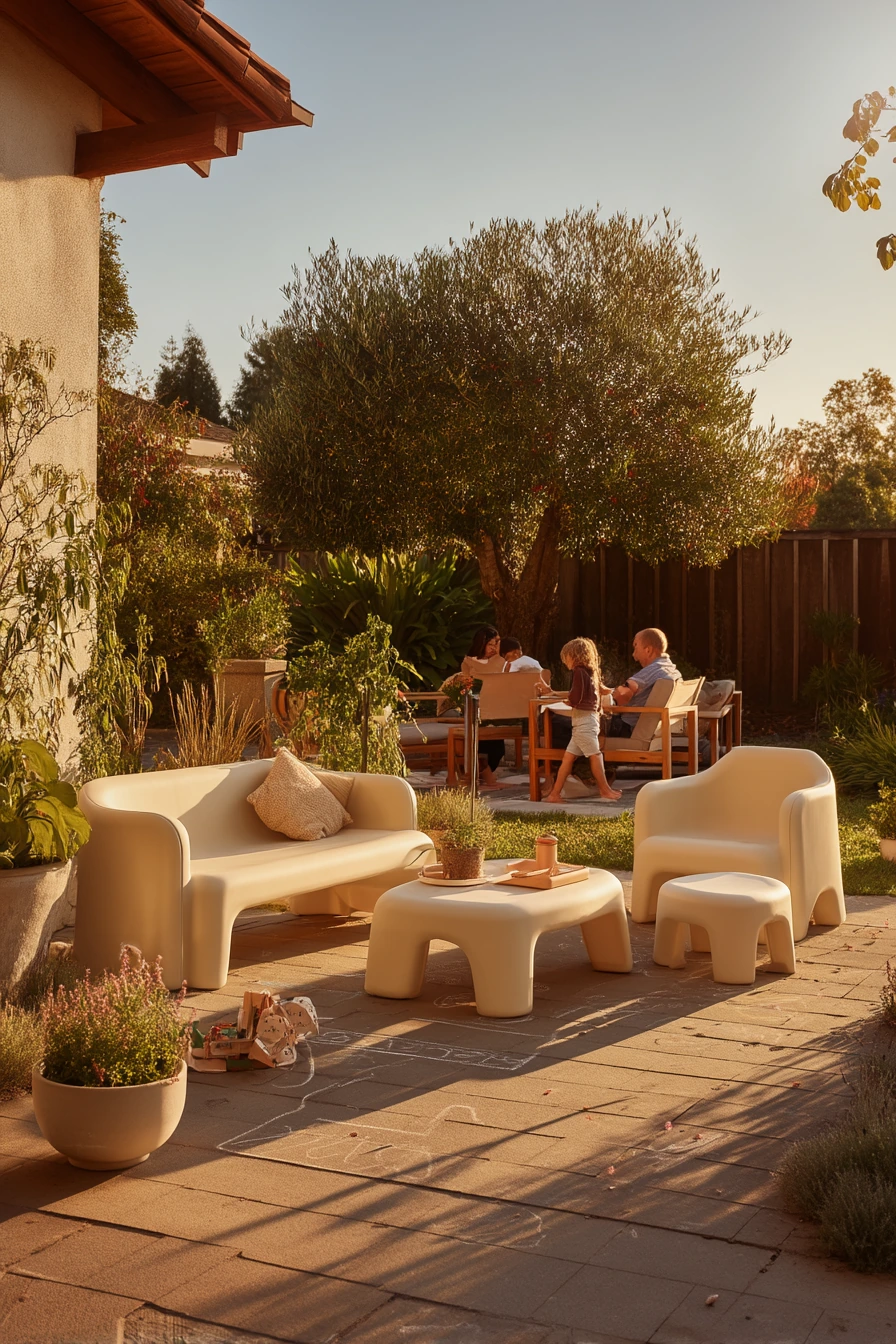 Family-Friendly Front Yard Hangout