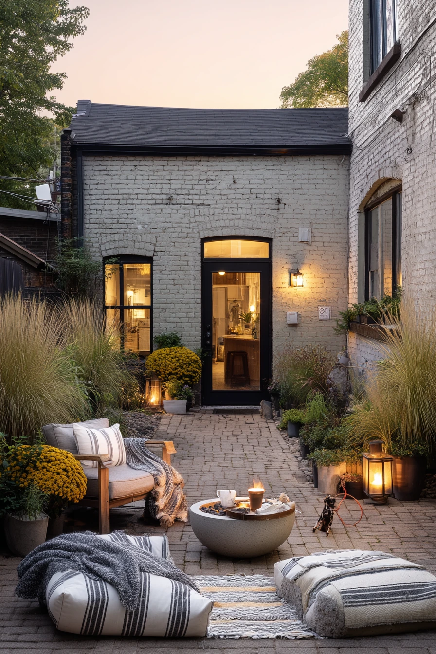 Modern Cottage Curb Appeal Patio