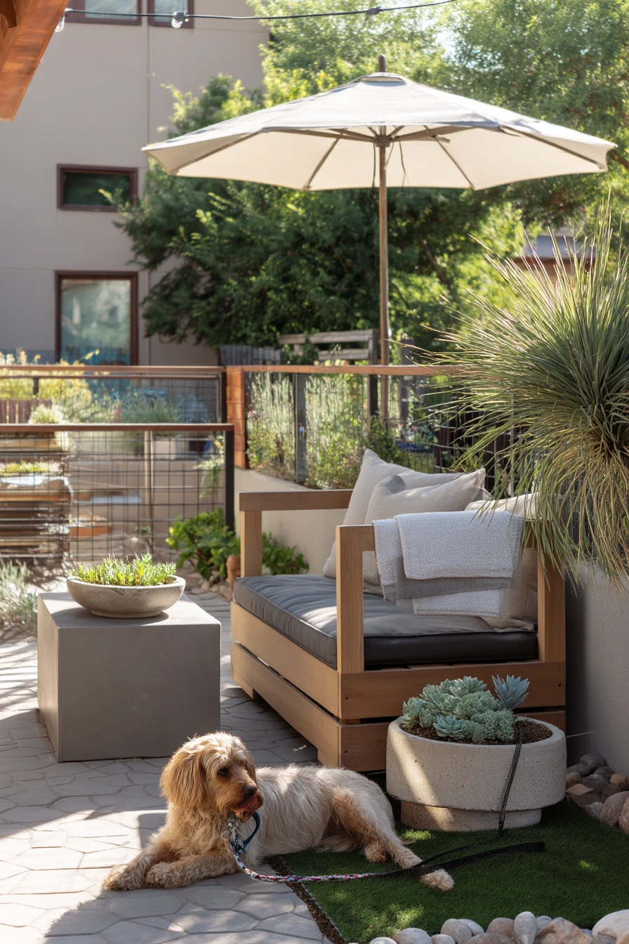 Pet-Friendly Front Patio Corner