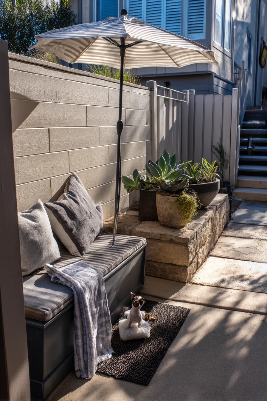 Pet-Friendly Front Patio Corner