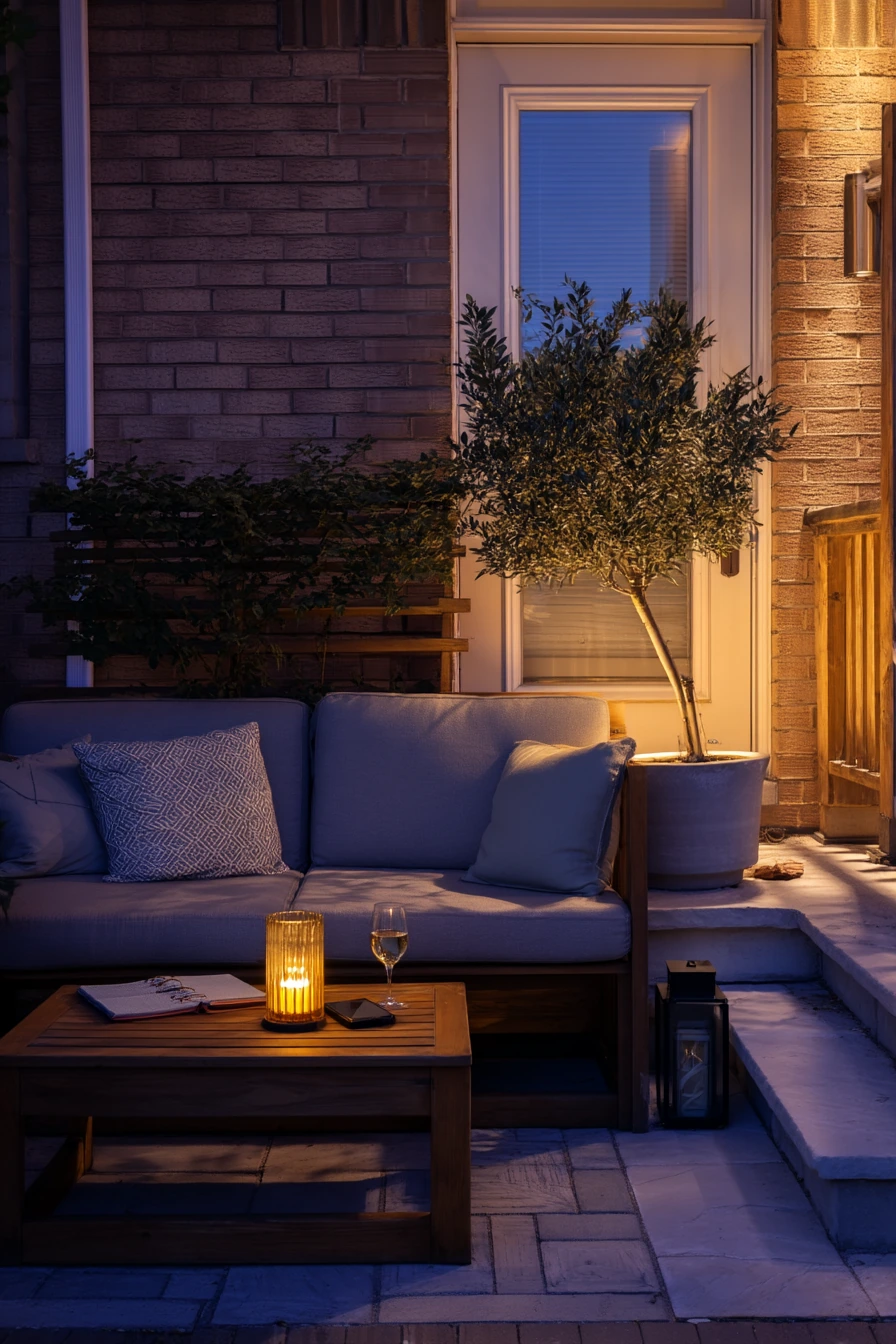 Quiet Evening Front Yard Retreat