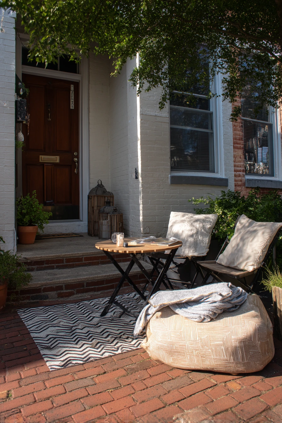 Renter-Friendly Porch Lounge