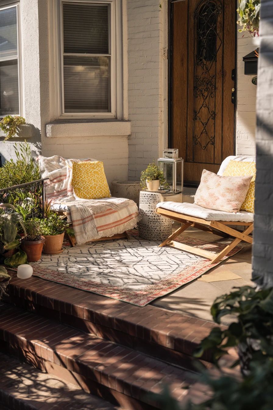 Renter-Friendly Porch Lounge