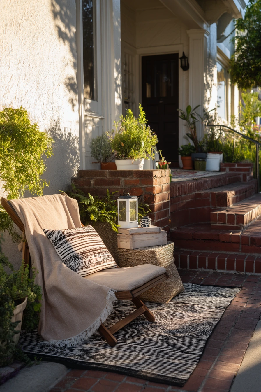 Renter-Friendly Porch Lounge