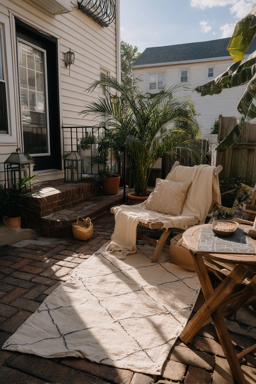 Renter-Friendly Porch Lounge