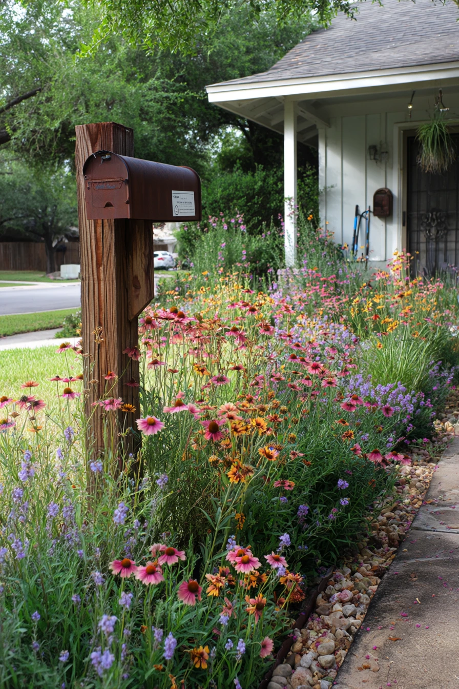 Mailbox Flower Bed Moment