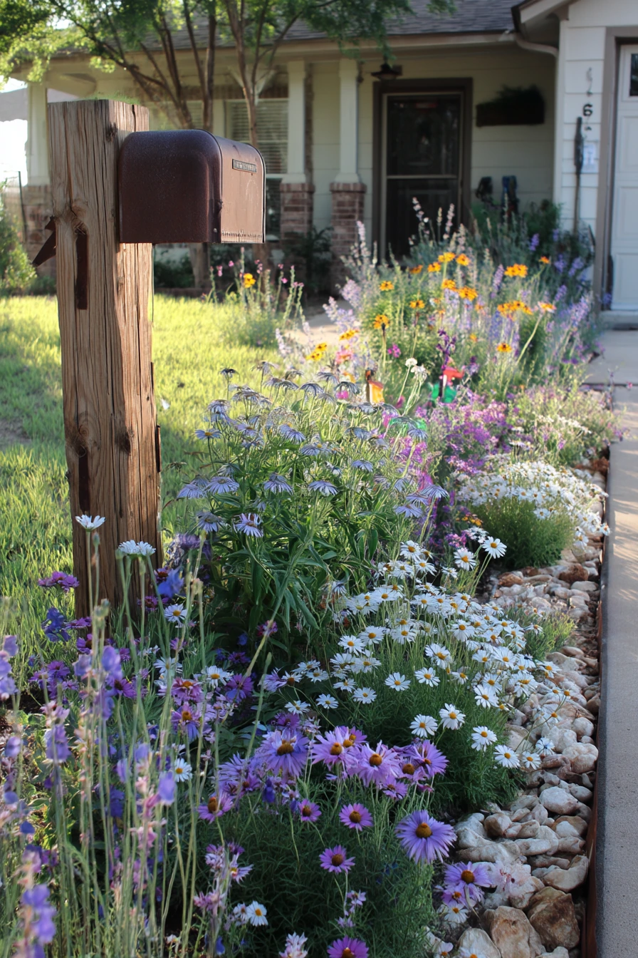 Mailbox Flower Bed Moment