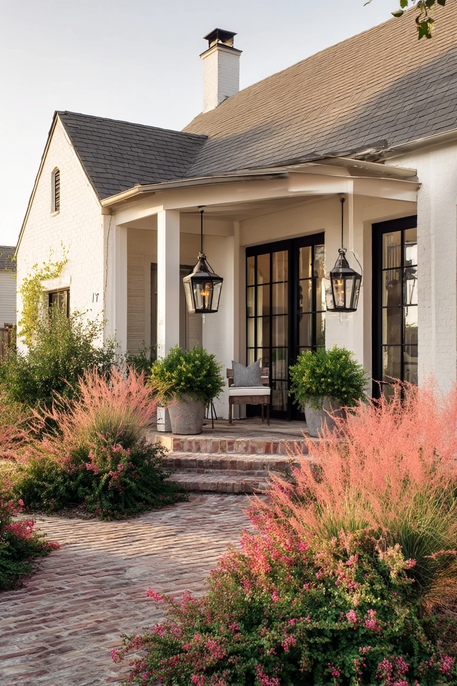 Ranch House Courtyard Entry