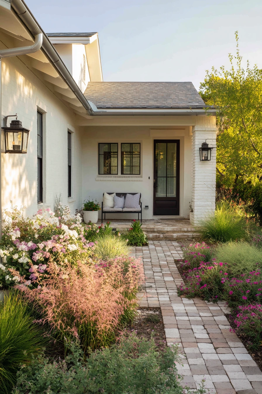 Ranch House Courtyard Entry