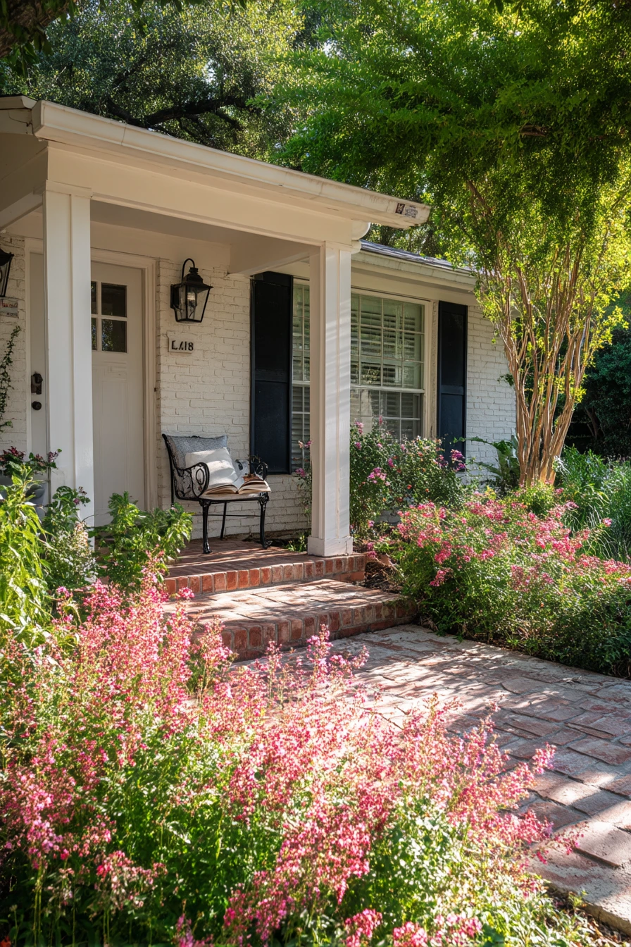 Ranch House Courtyard Entry