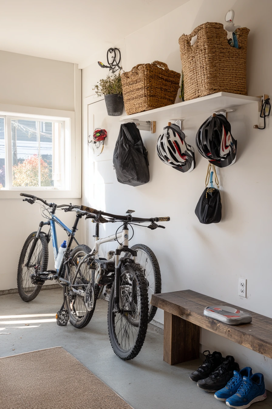 Weekday Family Garage Wall Rack