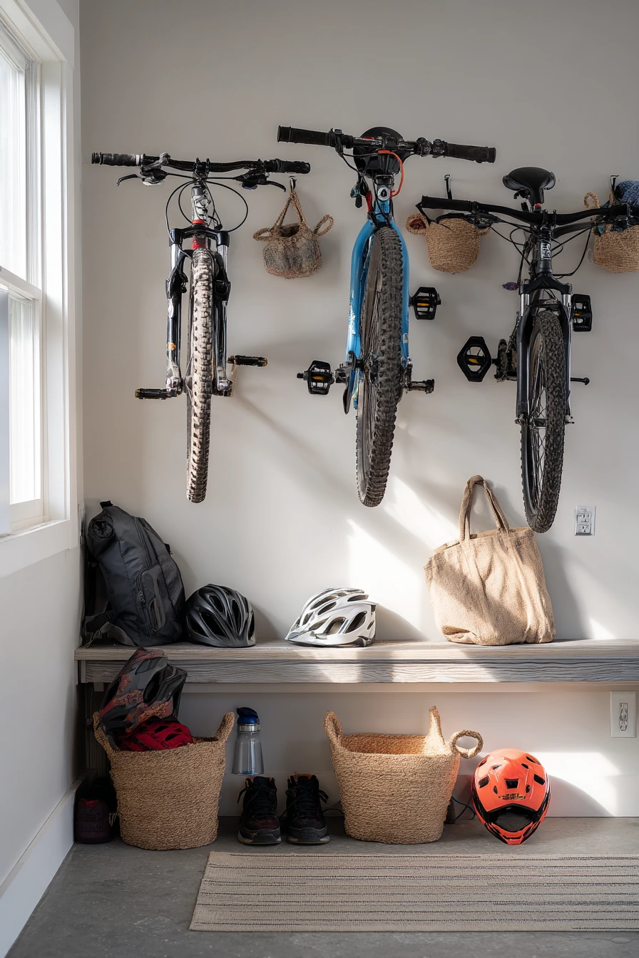 Weekday Family Garage Wall Rack