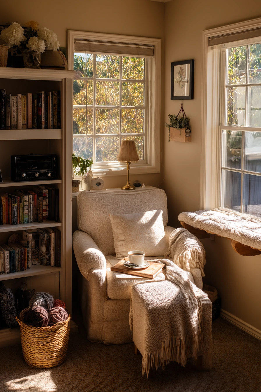 Cozy Hobby Room and Reading Nook