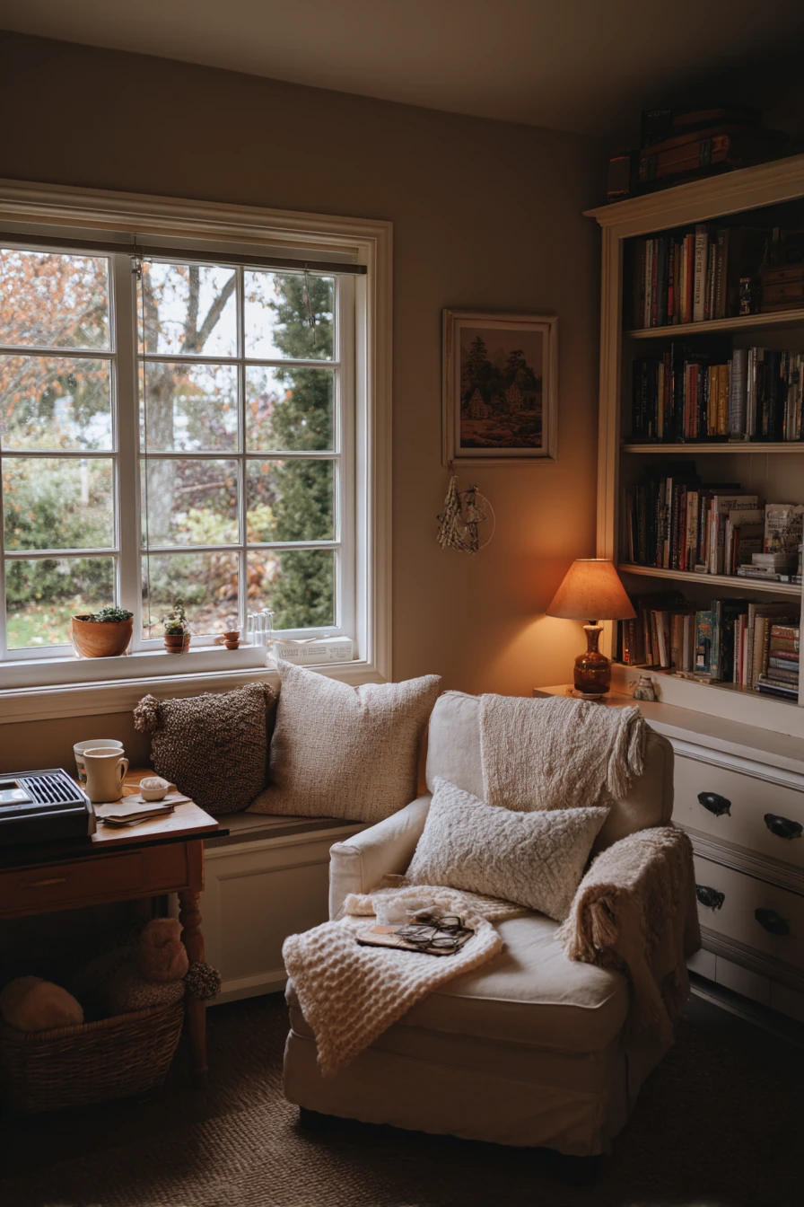 Cozy Hobby Room and Reading Nook