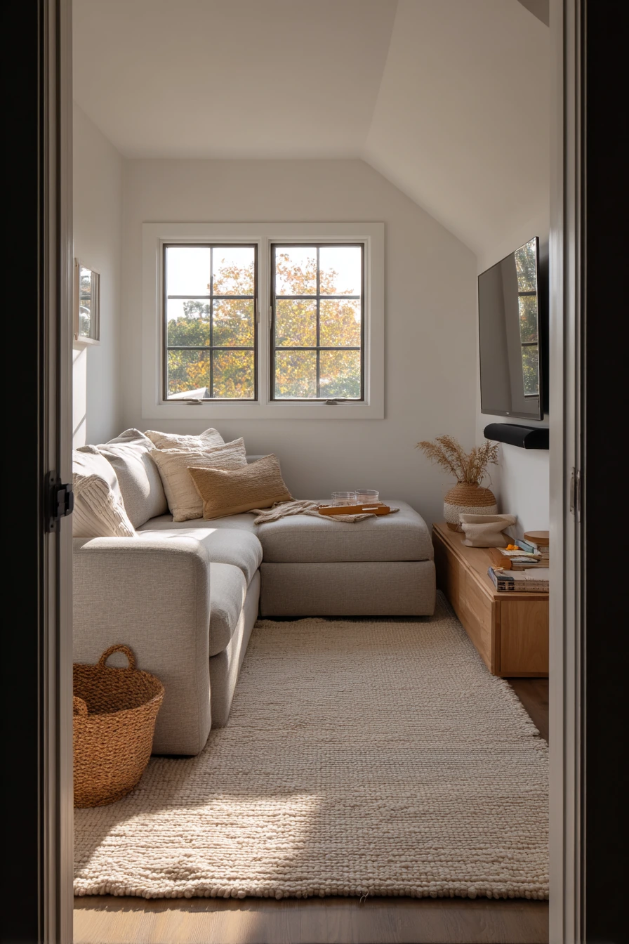 Family Media Room Conversion