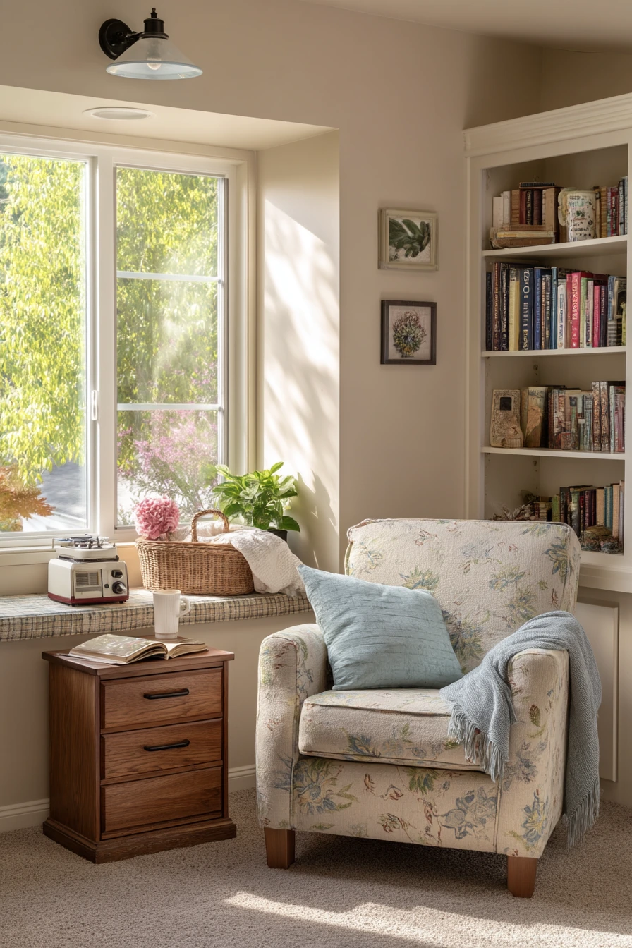 Cozy Hobby Room and Reading Nook