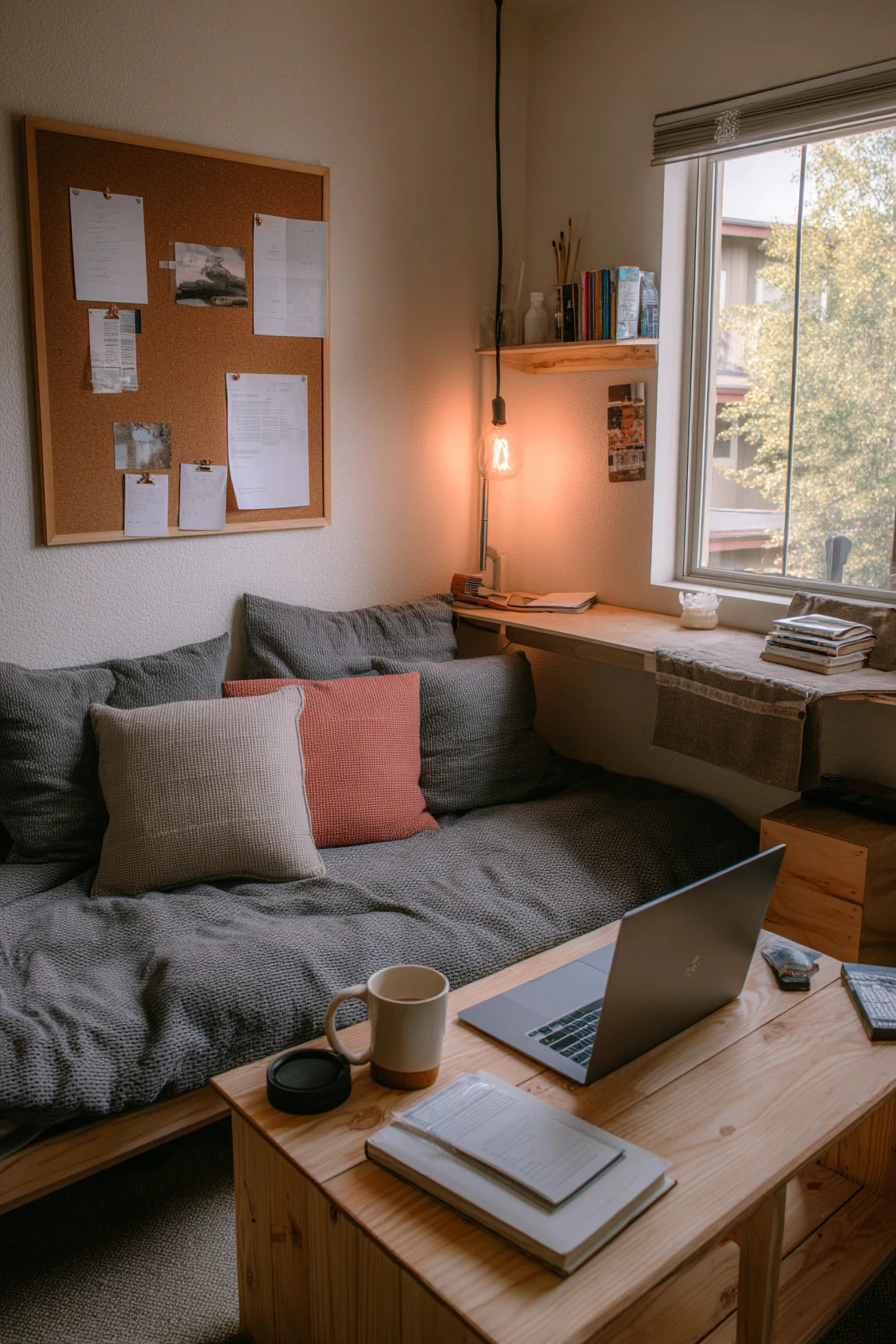 Compact Home Office + Guest Room
