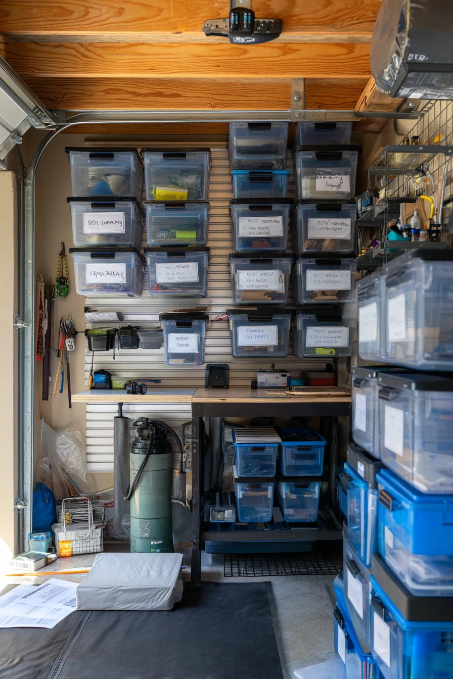 Small Garage Organization Wall