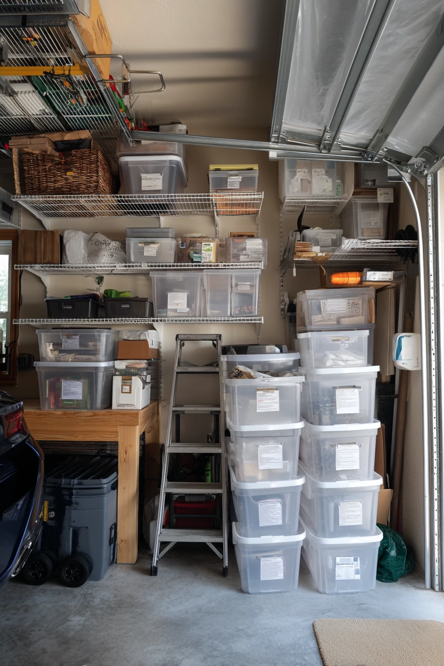 Small Garage Organization Wall