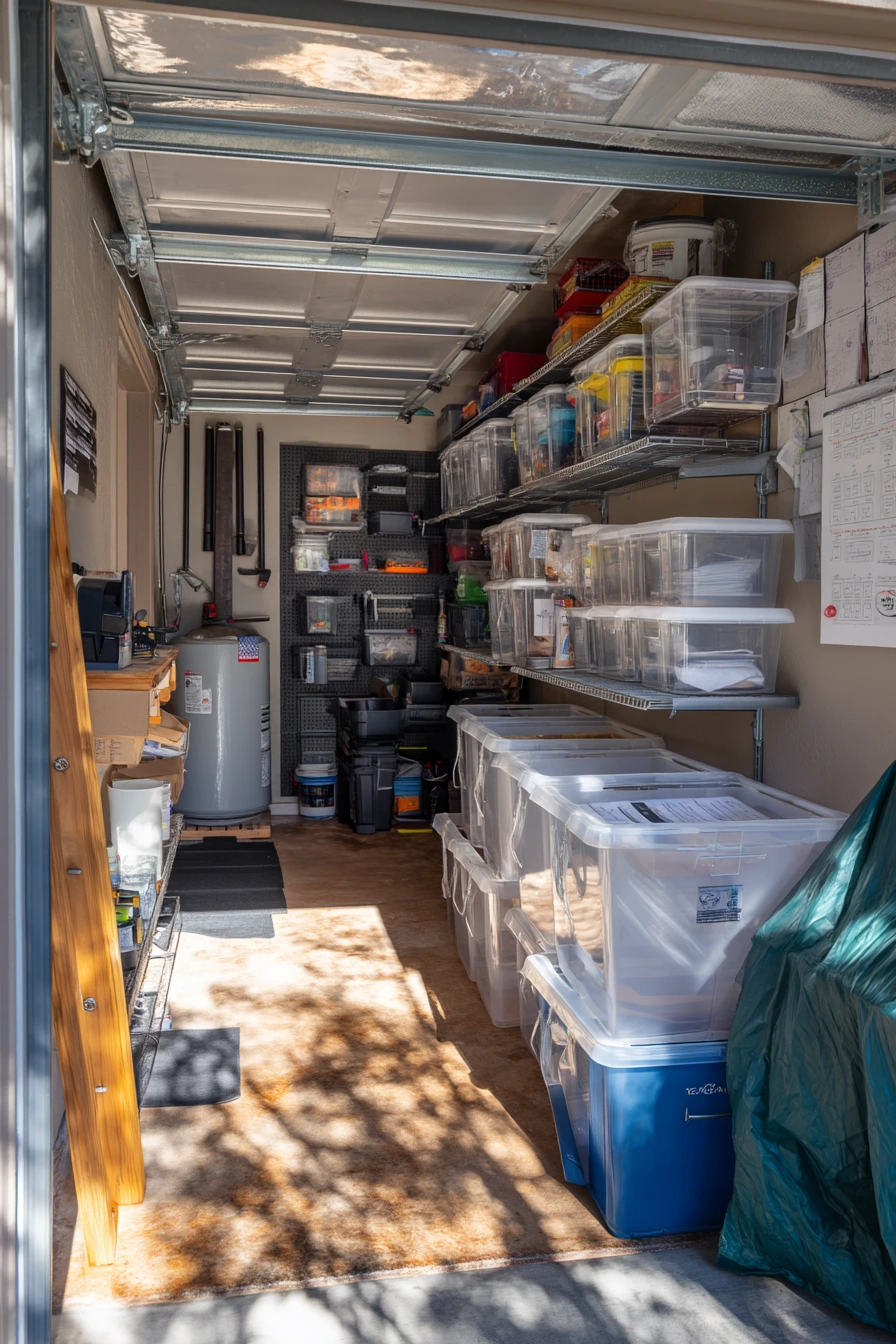 Small Garage Organization Wall