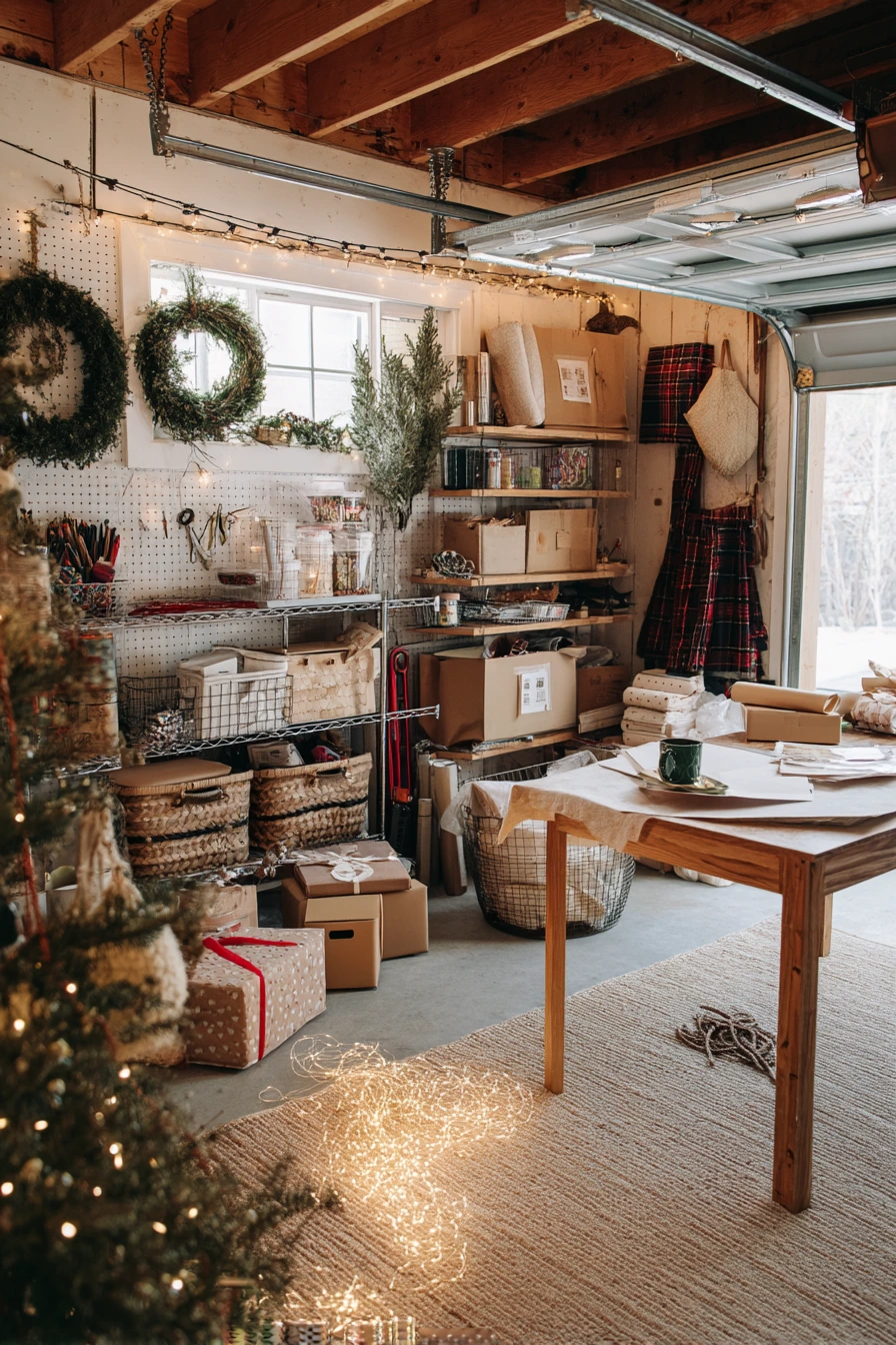 Holiday Prep Storage Garage
